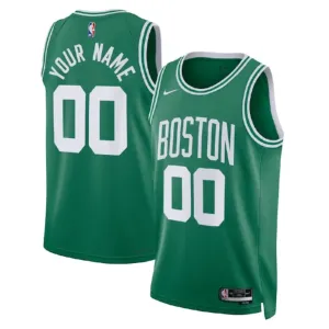 Maillot Homme Boston Celtics Personnalisé Icon Edition Vert Swingman