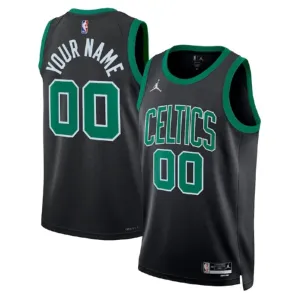 Maillot Homme Boston Celtics Personnalisé Statement Edition Noir Swingman