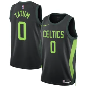 Maillot Homme Boston Celtics Tatum City Edition 2024-25 Noir Swingman