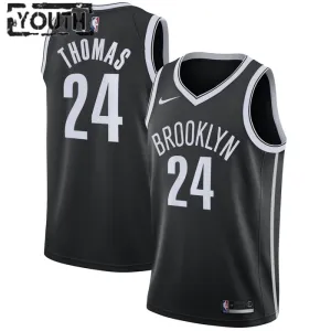 Maillot Enfant Brooklyn Nets Cameron Thomas 24 Icon Edition Noir Swingman