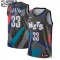 Maillot Enfant Brooklyn Nets Nic Claxton City Edition 2023-24 Noir Swingman