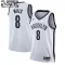 Maillot Enfant Brooklyn Nets Patty Mills 8 Association Edition Blanc Swingman