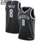Maillot Enfant Brooklyn Nets Patty Mills 8 Icon Edition Noir Swingman