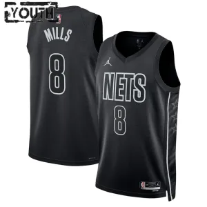 Maillot Enfant Brooklyn Nets Patty Mills 8 Statement Edition Noir Swingman Maillot Enfant Brooklyn Nets Patty Mills 8 Statement Edition Noir Swingman