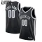 Maillot Enfant Brooklyn Nets Personnalisé Icon Edition Noir Swingman