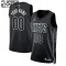 Maillot Enfant Brooklyn Nets Personnalisé Statement Edition Noir Swingman