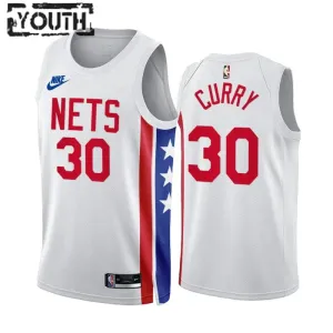 Maillot Enfant Brooklyn Nets Seth Curry 30 Classic Edition 2022-23 Blanc Swingman Maillot Enfant Brooklyn Nets Seth Curry 30 Classic Edition 2022-23 Blanc Swingman