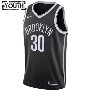 Maillot Enfant Brooklyn Nets Seth Curry 30 Icon Edition Noir Swingman