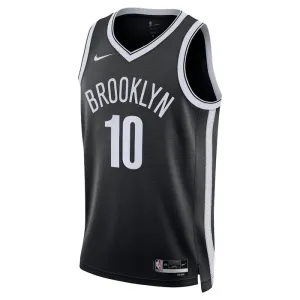 Maillot Homme Brooklyn Nets Ben Simmons 10 Icon Edition Noir Swingman