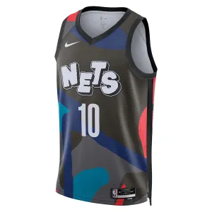 Maillot Homme Brooklyn Nets Ben Simmons City Edition 2023-24 Noir Swingman
