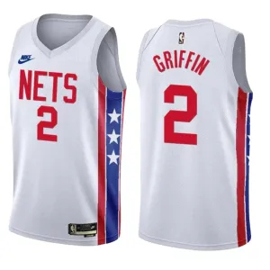 Maillot Homme Brooklyn Nets Blake Griffin 2 Classic Edition 2022-23 Blanc Swingman