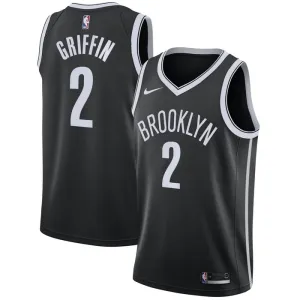 Maillot Homme Brooklyn Nets Blake Griffin 2 Icon Edition Noir Swingman