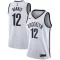 Maillot Homme Brooklyn Nets Joe Harris 12 Association Edition Blanc Swingman