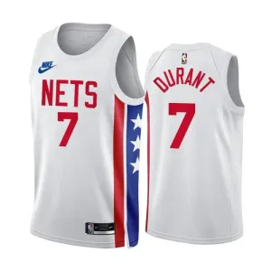 Maillot Homme Brooklyn Nets Kevin Durant 7 Classic Edition 2022-23 Blanc Swingman Maillot Homme Brooklyn Nets Kevin Durant 7 Classic Edition 2022-23 Blanc Swingman