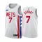 Maillot Homme Brooklyn Nets Kevin Durant 7 Classic Edition 2022-23 Blanc Swingman