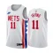 Maillot Homme Brooklyn Nets Kyrie Irving 11 Classic Edition 2022-23 Blanc Swingman