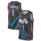 Maillot Homme Brooklyn Nets Mikal Bridges City Edition 2023-24 Noir Swingman