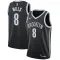Maillot Homme Brooklyn Nets Patty Mills 8 Icon Edition Noir Swingman