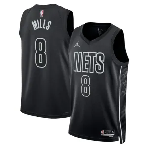Maillot Homme Brooklyn Nets Patty Mills 8 Statement Edition Noir Swingman Maillot Homme Brooklyn Nets Patty Mills 8 Statement Edition Noir Swingman