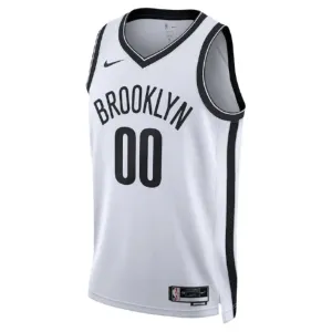 Maillot Homme Brooklyn Nets Personnalisé Association Edition Blanc Swingman
