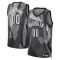 Maillot Homme Brooklyn Nets Personnalisé City Edition 2024-25 Gris Swingman