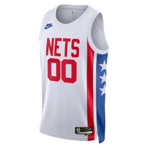 Maillot Homme Brooklyn Nets Personnalisé Classic Edition 2022-23 Blanc Swingman