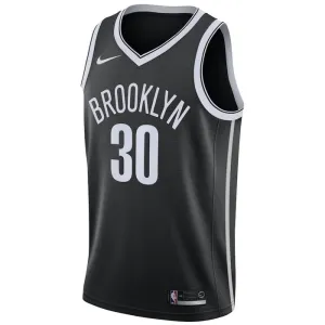 Maillot Homme Brooklyn Nets Seth Curry 30 Icon Edition Noir Swingman