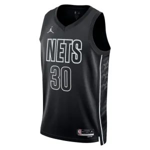 Maillot Homme Brooklyn Nets Seth Curry 30 Statement Edition Noir Swingman