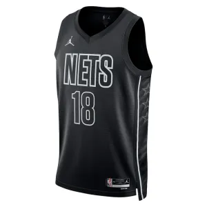 Maillot Homme Brooklyn Nets Yuta Watanabe 18 Statement Edition Noir Swingman