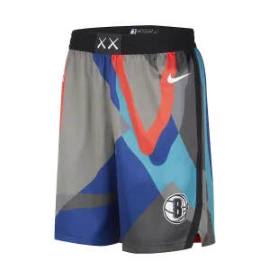 Short Homme Brooklyn Nets City Edition 2023-24 Noir Swingman
