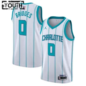 Maillot Enfant Charlotte Hornets Miles Bridges 0 Association Edition Blanc Swingman Maillot Enfant Charlotte Hornets Miles Bridges 0 Association Edition Blanc Swingman