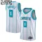 Maillot Enfant Charlotte Hornets Miles Bridges 0 Association Edition Blanc Swingman