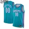Maillot Enfant Charlotte Hornets Personnalisé Classic Edition 2023-24 Teal Swingman