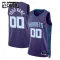 Maillot Enfant Charlotte Hornets Personnalisé Statement Edition Violet Swingman