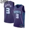 Maillot Enfant Charlotte Hornets Terry Rozier III 3 Statement Edition Violet Swingman