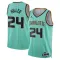 Maillot Homme Charlotte Hornets Brandon Miller City Edition 2024-25 Teal Swingman