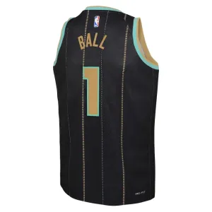 Maillot Homme Charlotte Hornets Lamelo Ball 1 City Edition 2022-23 Noir Swingman