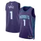 Maillot Homme Charlotte Hornets Lamelo Ball 1 Statement Edition Violet Swingman