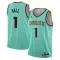 Maillot Homme Charlotte Hornets Lamelo Ball City Edition 2024-25 Teal Swingman