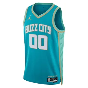 Maillot Homme Charlotte Hornets Personnalisé City Edition 2023-24 Teal Swingman