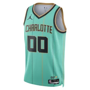 Maillot Homme Charlotte Hornets Personnalisé City Edition 2024-25 Teal Swingman