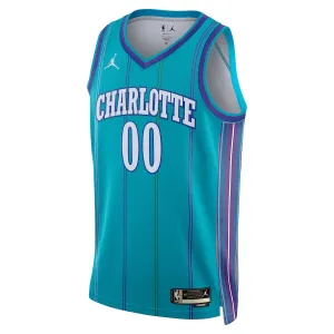 Maillot Homme Charlotte Hornets Personnalisé Classic Edition 2023-24 Teal Swingman