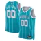 Maillot Homme Charlotte Hornets Personnalisé Icon Edition Teal Swingman