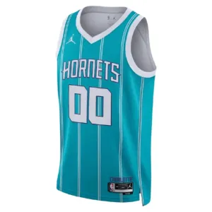 Maillot Homme Charlotte Hornets Personnalisé Icon Edition Teal Swingman