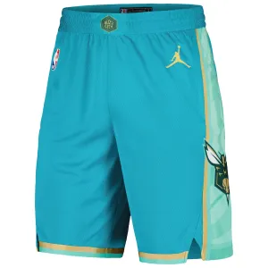 Short Homme Charlotte Hornets City Edition 2023-24 Teal Swingman