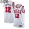 Maillot Enfant Chicago Bulls Ayo Dosunmu 12 Association Edition Blanc Swingman