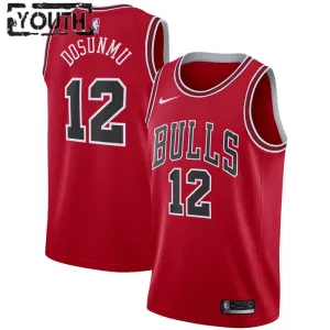 Maillot Enfant Chicago Bulls Ayo Dosunmu 12 Icon Edition Rouge Swingman