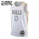 Maillot Enfant Chicago Bulls Coby White City Edition 2024-25 Blanc Swingman