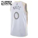 Maillot Enfant Chicago Bulls Coby White City Edition 2024-25 Blanc Swingman
