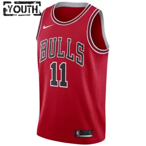 Maillot Enfant Chicago Bulls Demar Derozan 11 Icon Edition Rouge Swingman